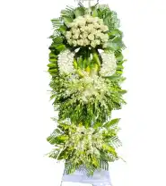 Vòng Hoa Kệ Đứng 3 Tầng – Tiễn Biệt - Mã: I-073 - Giá: 1.900.000đ