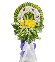 Vòng Hoa 1 Tầng Kính Viếng - Mã: I-076 - Giá: 850.000đ
