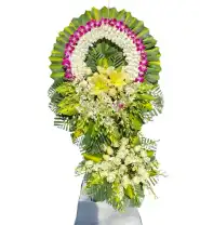 Vòng Hoa Phúng Điếu - Tiễn Biệt - Mã: I-081 - Giá: 1.300.000đ