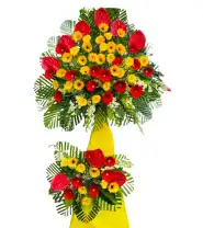 Kệ Hoa Khai Trương Tổng Hợp – Chúc Mừng Hưng Thịnh - Mã: I-112 - Giá: 900.000đ