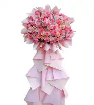 Kệ Hoa Khai Trương Tông Hồng – Ngọt Ngào Thành Công