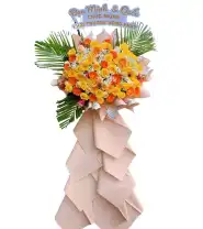 Kệ Hoa Tone Vàng – Năng Lượng Khởi Đầu