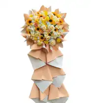 Kệ Hoa Tone Vàng – Năng Lượng Khởi Đầu