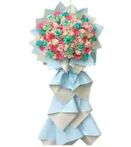 Kệ Hoa Khai Trương Tông Xanh – Bền Vững Phát Triển