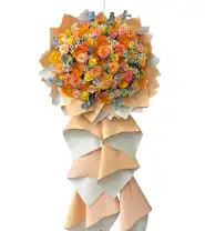 Kệ Hoa Khai Trương Đẹp – Làm Ăn Phát Đạt