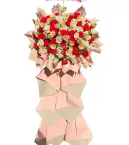 Kệ Hoa Khai Trương – Hồng Phát Trọn Năm