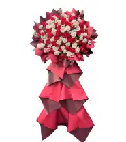 Kệ Hoa Khai Trương Đẹp – Làm Ăn Phát Đạt