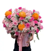 Giỏ Hoa Chúc Mừng Bừng Sáng Tương Lai - Mã: I-168 - Giá: 800.000đ