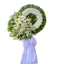 Vòng Hoa Đám Tang 1 Tầng - Mã: I-176 - Giá: 950.000đ